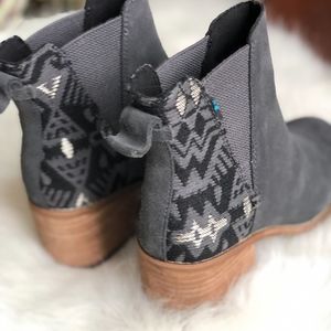 forged iron grey metallic jacquard women's esme boots